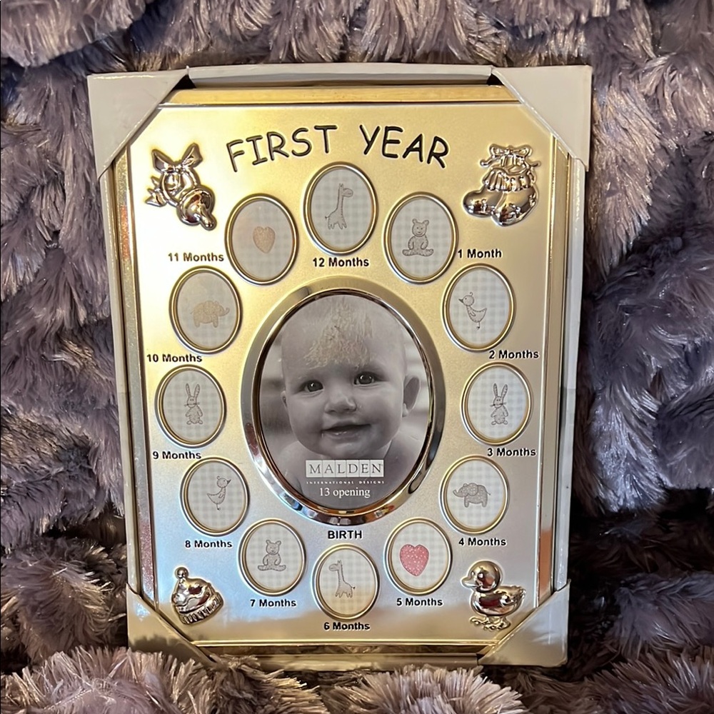 Malden First Year Baby Photo Frame 13 Opening